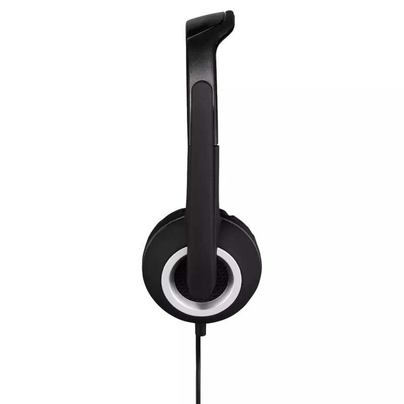 Hama Essential HS 300 austiņas ar vadu, galvas lentes stiprinājums, zvaniem/mūzikai, pelēkas