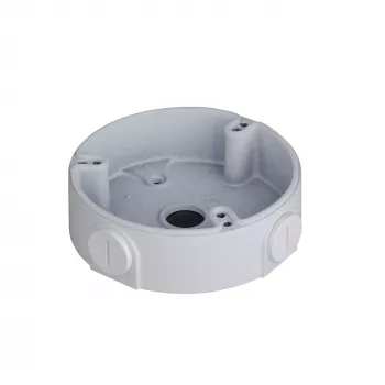 Sadales kārba DAHUA PFA136 — balta, 1/2 collas vītne, Ø11 cm, augstums 33,5 mm, maks. slodze 1 kg