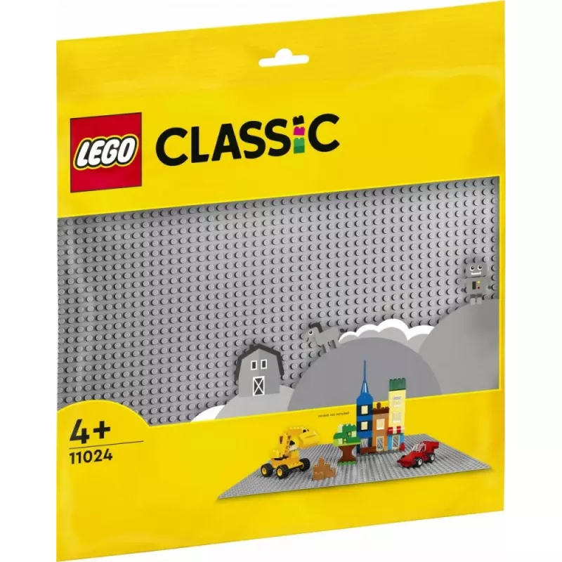 LEGO būvplāksne 11024 — Classic pelēkā pamatplāksne 48x48 tapas (380 × 380 mm)