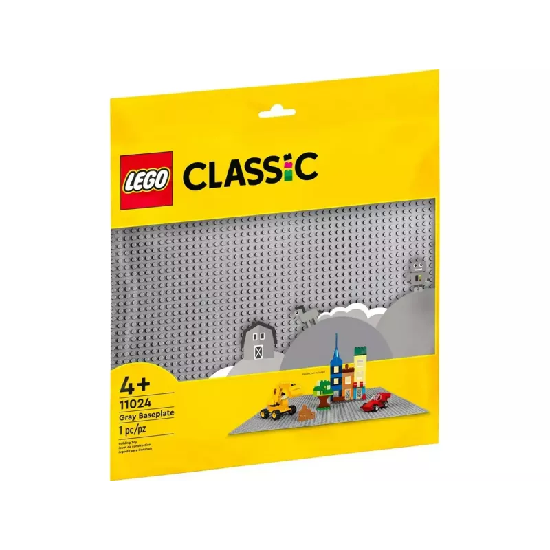 LEGO būvplāksne 11024 — Classic pelēkā pamatplāksne 48x48 tapas (380 × 380 mm)