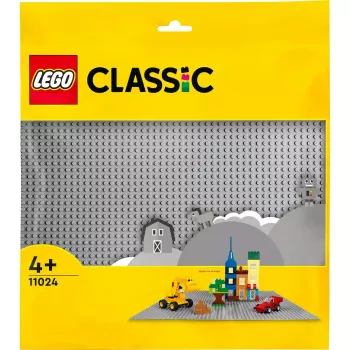LEGO būvplāksne 11024 — Classic pelēkā pamatplāksne 48x48 tapas (380 × 380 mm)