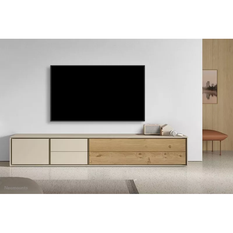 Neomounts WL35-550BL16 TV sienas stiprinājums 42-86 collām - noliecams - vienkārša uzstādīšana