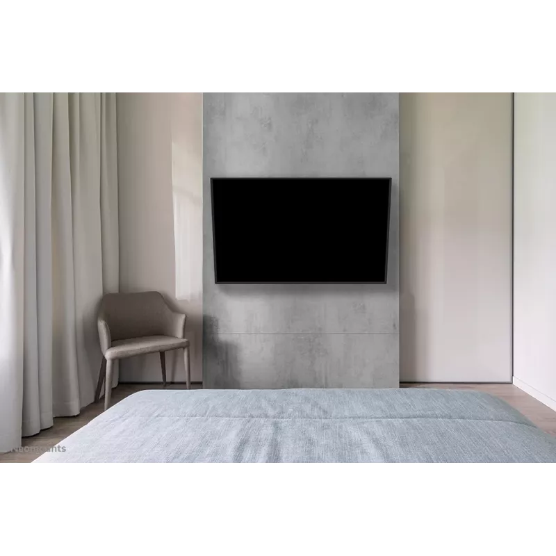 Neomounts WL40-550BL18 TV stiprinājums pie sienas 43-75 collas - pilna kustība - viegla uzstādīšana