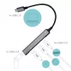 i-tec Metal USB-C HUB 1x USB 3.0 + 3x USB 2.0, USB 3.2 Gen 1 (3.1 Gen 1) Type-C, USB 2.0, USB 3.2 Gen 1 (3.1 Gen 1) Type-A, metālisks, metāls, 0,19 m, Android