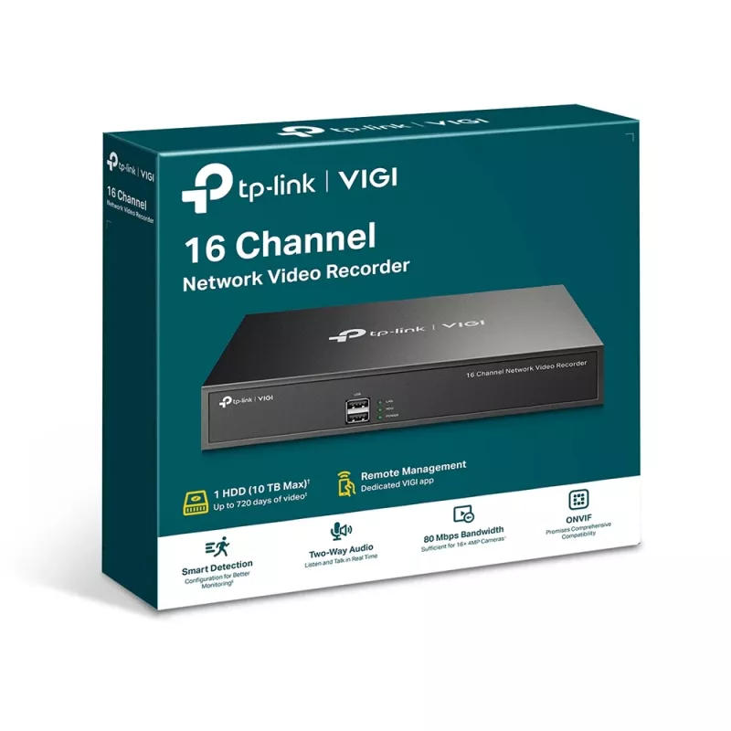 TP-Link VIGI 16 kanālu tīkla videoreģistrators