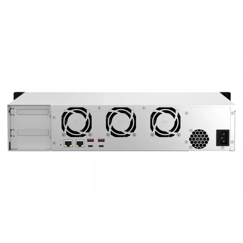 QNAP TS-873AEU-4G NAS/storage server Rack (2U) Ryzen Embedded V1500B 4 GB DDR4 0 TB QuTS hero Melns