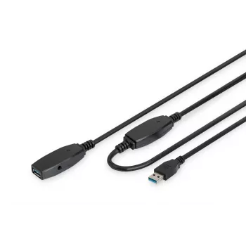 Aktīvs USB 3.0 pagarinātāja kabelis Digitus DA-73107 20 m