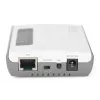 DIGITUS 2 portu USB 2.0 Wi-Fi tīkla serveris NAS USB centrmezgls drukas serveris