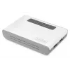 DIGITUS 2 portu USB 2.0 Wi-Fi tīkla serveris NAS USB centrmezgls drukas serveris