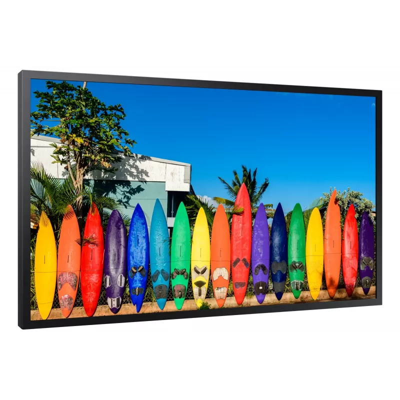 Samsung OM55B Digital signage plakanā paneļa displejs 139,7 cm (55 collas) LCD Wi-Fi 3000 cd/m² 4K Ultra HD Melns Iebūvēts procesors Tizen 5.0 24/7