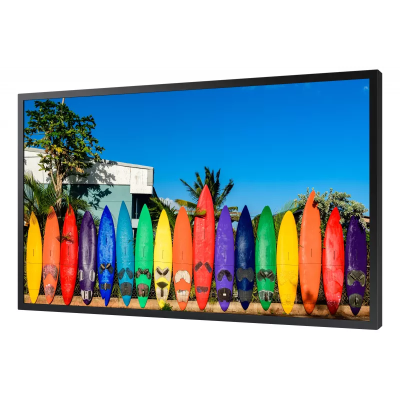 Samsung OM55B Digital signage plakanā paneļa displejs 139,7 cm (55 collas) LCD Wi-Fi 3000 cd/m² 4K Ultra HD Melns Iebūvēts procesors Tizen 5.0 24/7