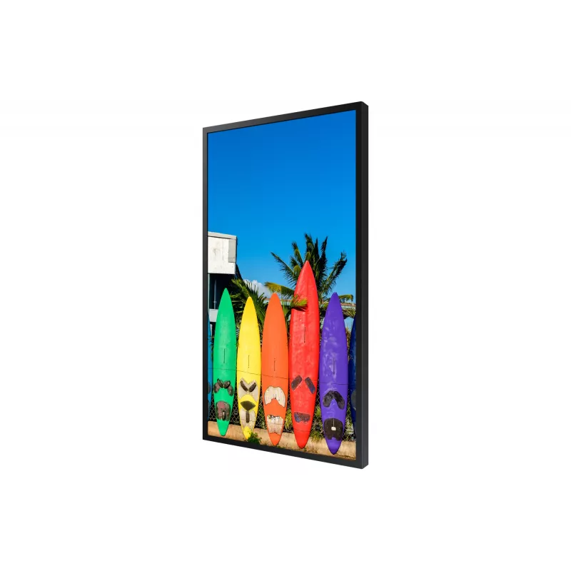 Samsung OM55B Digital signage plakanā paneļa displejs 139,7 cm (55 collas) LCD Wi-Fi 3000 cd/m² 4K Ultra HD Melns Iebūvēts procesors Tizen 5.0 24/7