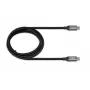 USB-C–USB-C kabelis IBOX IKUMTC31G2 USB 3.2 Gen 2, 1 m, melns