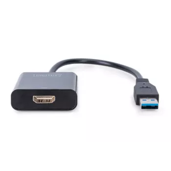 DIGITUS USB 3.0 uz HDMI adapteris, ieeja USB, izeja HDMI, izšķirtspēja līdz 1080p
