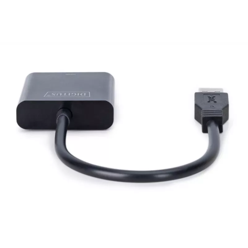 DIGITUS USB 3.0 uz HDMI adapteris, ieeja USB, izeja HDMI, izšķirtspēja līdz 1080p
