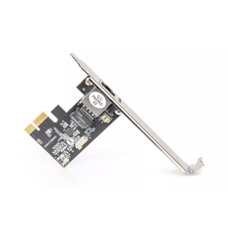 Digitus Gigabit Ethernet PCI Express tīkla karte DN-10130-1 Vadu 1000 Mbit/s Melna