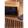 Pārnēsājamais radio Adler AD 1184 ar DAB+/FM/AM digitālo uztvērēju, Bluetooth 5.0, 15W, SD/USB, modinātājpulksteni, melns/koks