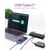 ICY BOX IB-DK2245AC Vadu USB 3.2 Gen 1 (3.1 Gen 1) Type-C Melns
