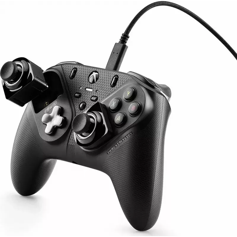 Thrustmaster eSwap S Pro kontrolieris — pielāgojami profili, noņemami moduļi datoram un Xbox