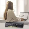 Zyxel GS1915-8 pārvaldāms L2 Gigabit Ethernet (10/100/1000) Melns