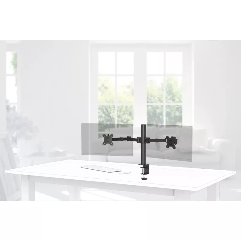Hama 00118494 monitora stiprinājums / statīvs 88,9 cm (35 collas) Galda melns