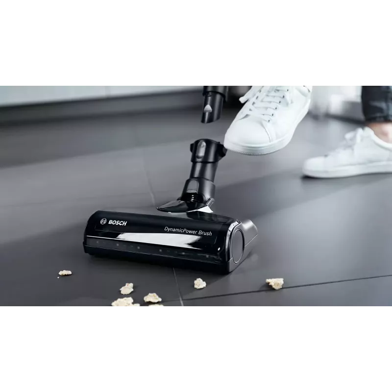 Bosch BBS712A bezvadu slotas putekļsūcējs/elektriskā slota 2-in-1 bezvadu slotas putekļsūcējs Akumulators Sauss Higiēnas filtrs Bez maisa 0.3 L Grafīts