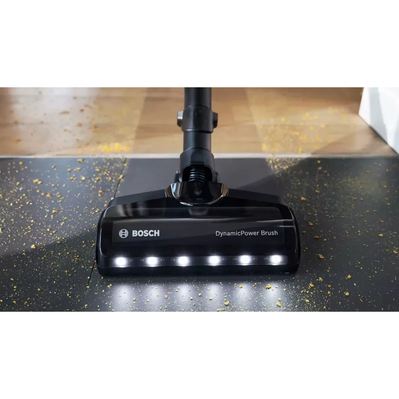 Bosch BBS712A bezvadu slotas putekļsūcējs/elektriskā slota 2-in-1 bezvadu slotas putekļsūcējs Akumulators Sauss Higiēnas filtrs Bez maisa 0.3 L Grafīts