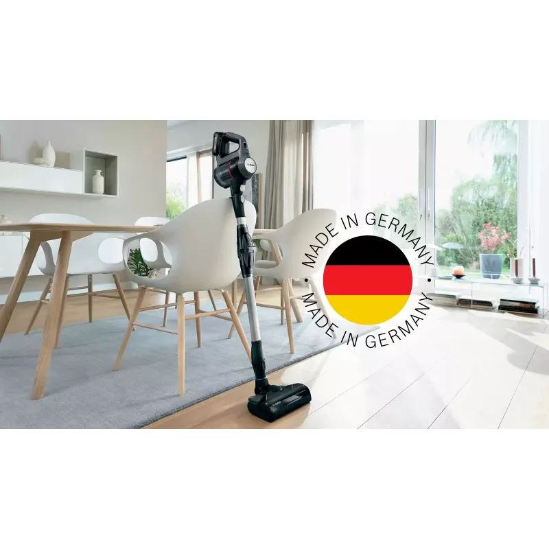 Bosch BBS712A bezvadu slotas putekļsūcējs/elektriskā slota 2-in-1 bezvadu slotas putekļsūcējs Akumulators Sauss Higiēnas filtrs Bez maisa 0.3 L Grafīts