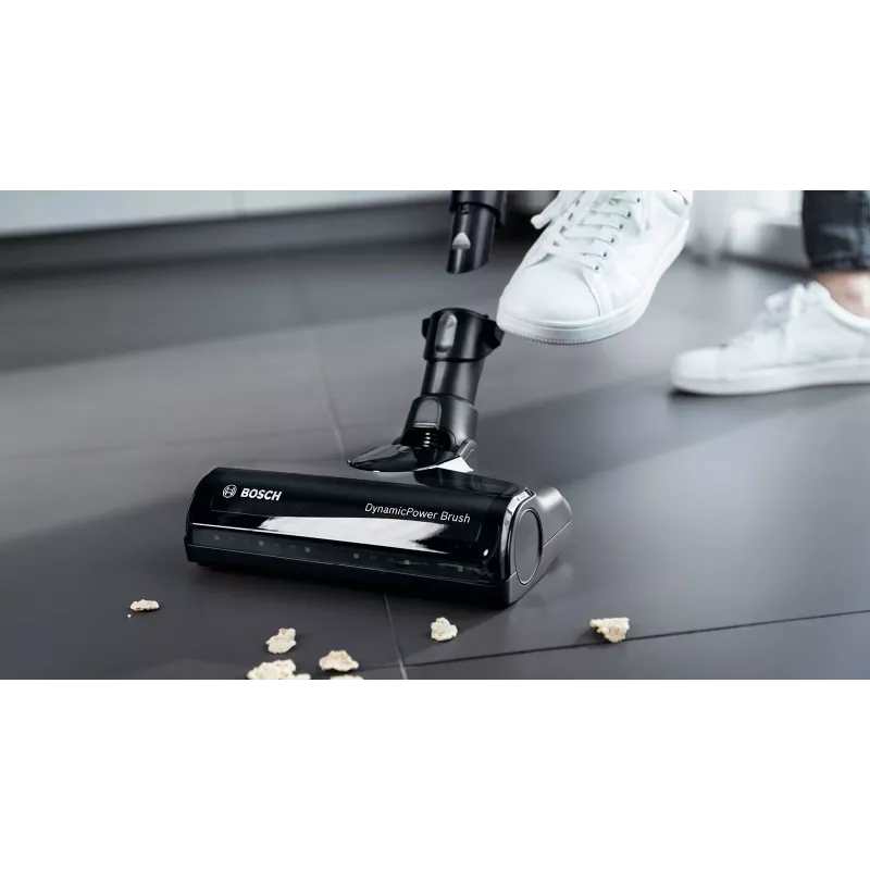 Bosch BBS712A bezvadu slotas putekļsūcējs/elektriskā slota 2-in-1 bezvadu slotas putekļsūcējs Akumulators Sauss Higiēnas filtrs Bez maisa 0.3 L Grafīts