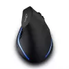 Bezvadu vertikālā pele MEDIA-TECH MT1123, melna, 2400 DPI, 5 pogas, RF USB uztvērējs