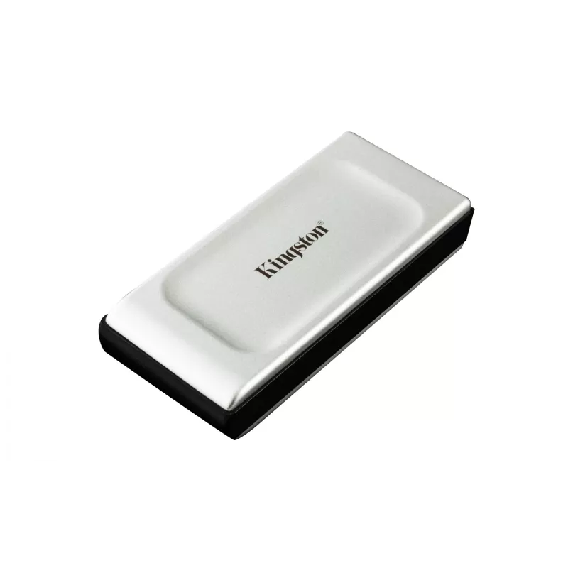 Kingston Technology 4000G PORTABLE SSD XS2000, 4 TB, USB Type-C, 3.2 Gen 2 (3.1 Gen 2), 2000 MB/s, Melns, Sudrabs