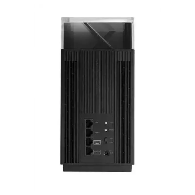 ASUS ZenWiFi Pro ET12 Tri-band (2.4 GHz / 5 GHz / 6 GHz) Wi-Fi 6E (802.11ax) Melns 3 Iekšējās
