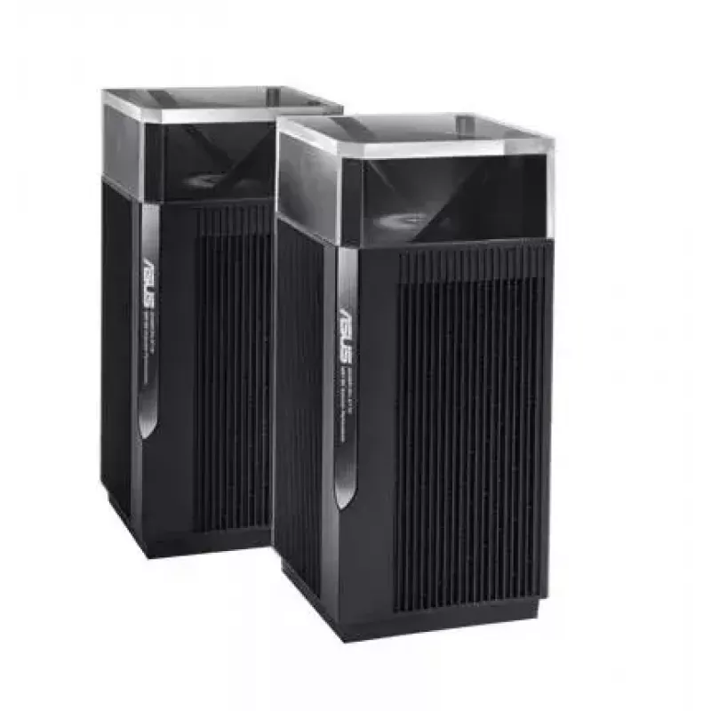 ASUS ZenWiFi Pro ET12 Tri-band (2.4 GHz / 5 GHz / 6 GHz) Wi-Fi 6E (802.11ax) Melns 3 Iekšējās