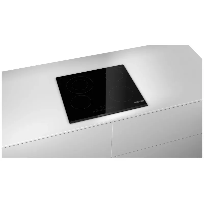 Bosch PKF631FP3E plīts virsma Melna Iebūvējams 60 cm Keramiskā plīts virsma 4 zonu(as)