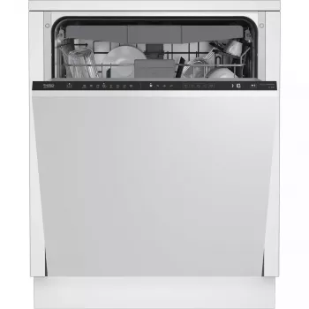 Beko BDIN38521Q pilnībā iebūvējama trauku mazgājamā mašīna, 15 komplekti, 44 dB