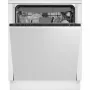 Beko BDIN38521Q pilnībā iebūvējama trauku mazgājamā mašīna, 15 komplekti, 44 dB