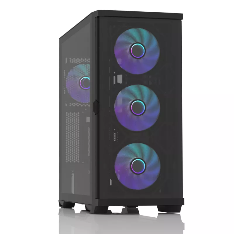 Zalman Z10 DUO datora korpuss Midi Tower Melns
