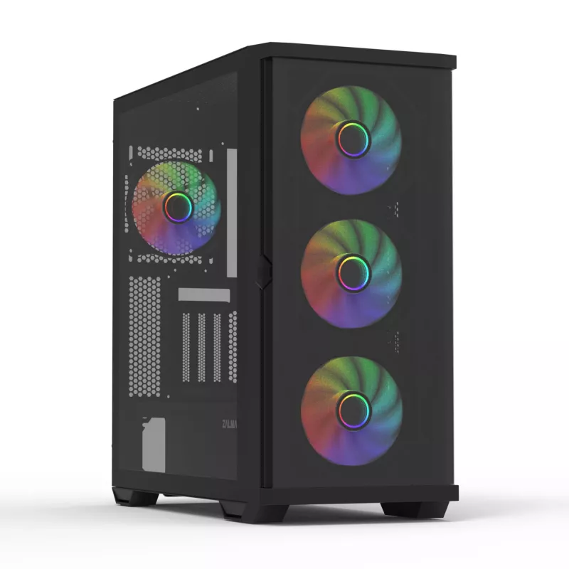 Zalman Z10 DUO datora korpuss Midi Tower Melns