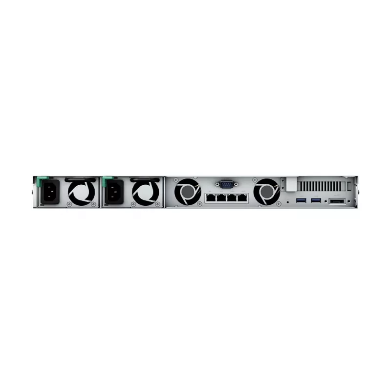 SYNOLOGY Rack Station RS822RP+ 1U 4-bay NAS Server Barebone ar redundantu barošanas bloku