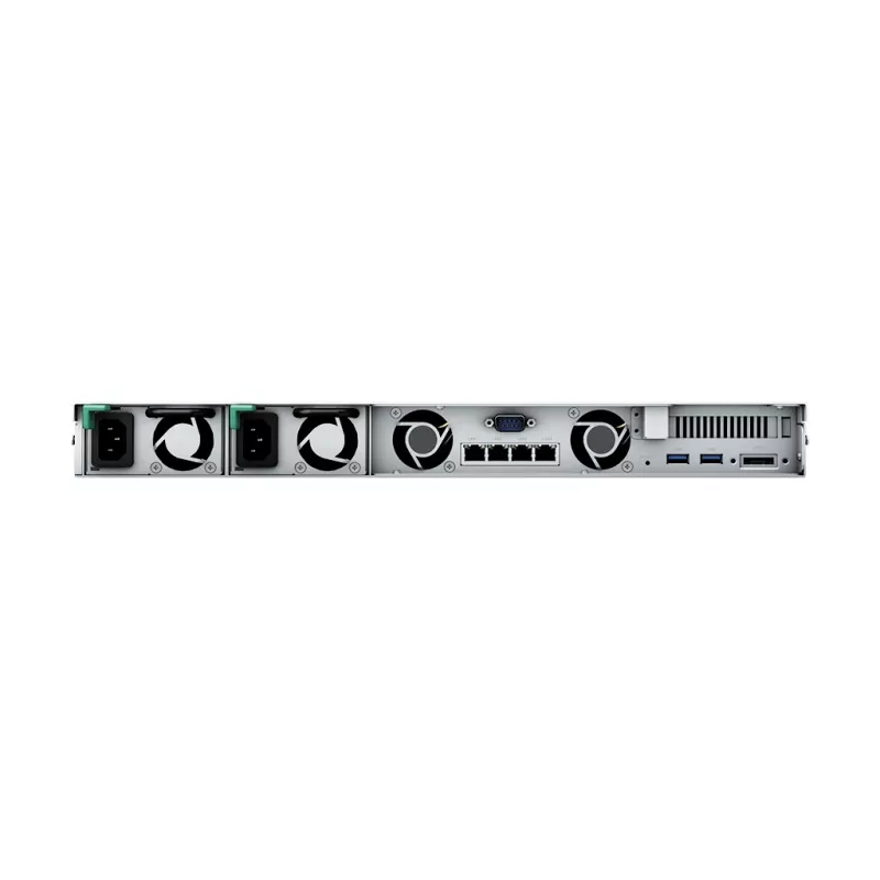 SYNOLOGY Rack Station RS822RP+ 1U 4-bay NAS Server Barebone ar redundantu barošanas bloku