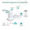 TP-Link Omada AX3000 griestu stiprinājuma WiFi 6 piekļuves punkts, 2.4 GHz, 5 GHz, 2976 Mbit/s, HTTPS, SNMP, SNMPv2, SNMPv3, SSH, WPA, WPA2, WPA3, 10,100,1000 Mbit/s