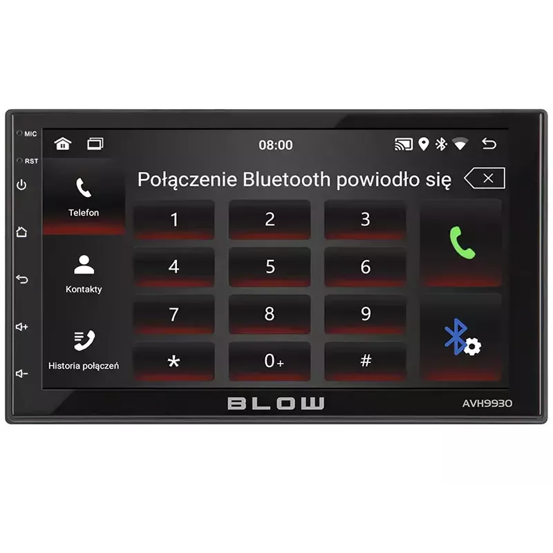 Automašīnas multivides atskaņotājs BLOW AVH-9930 Melns 200 W Wi-Fi Bluetooth