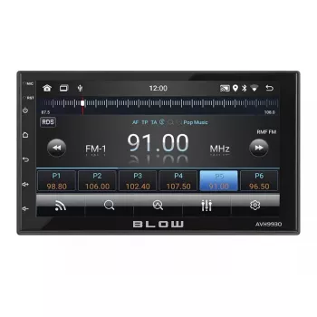 Automašīnas multivides atskaņotājs BLOW AVH-9930 Melns 200 W Wi-Fi Bluetooth