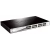 D-Link DGS-1210-28P Pārvaldāms L2 Gigabitu Ethernet (10/100/1000) barošana pa Ethernet (PoE) 1U