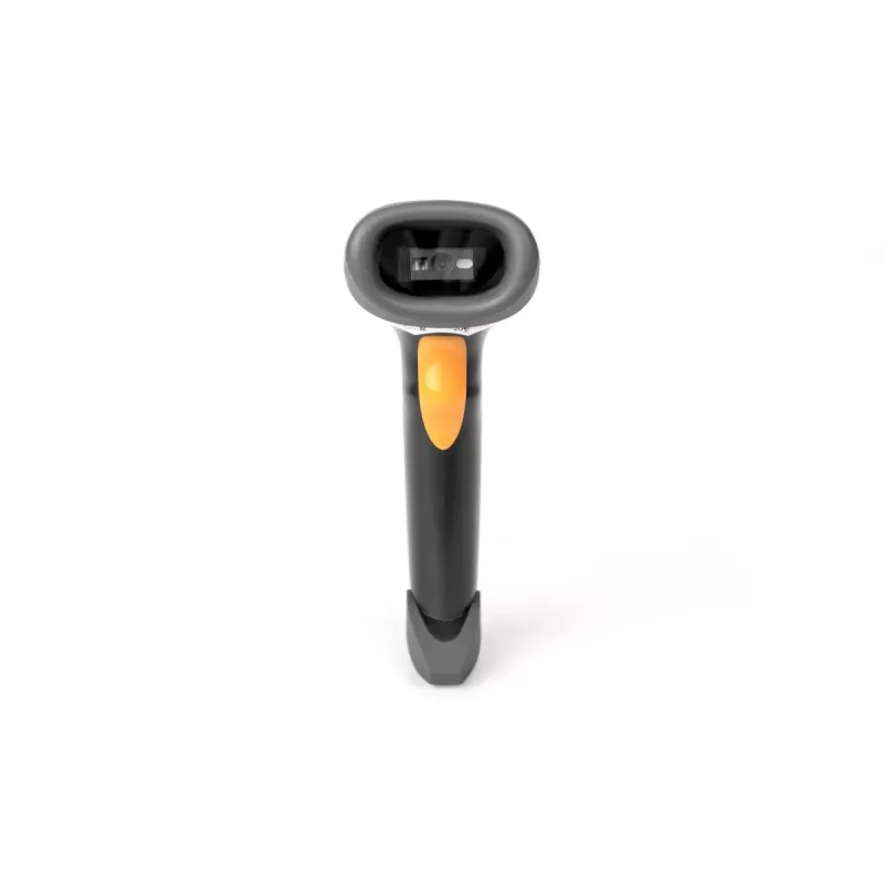 DIGITUS 2D Barcode Hand Scanner QR Code 2m USB-RJ45 kabelis with holder