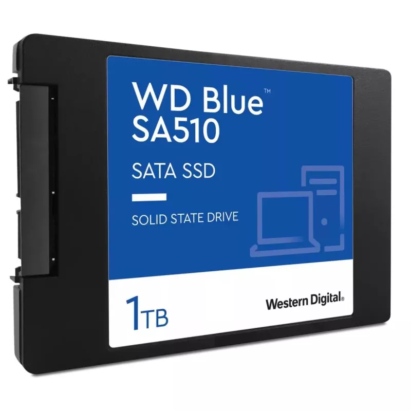 WESTERN DIGITAL SSD - WD Blue SA510 - 1TB - SATA 6Gb/s - 2,5 collu - 7mm Cased