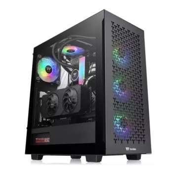 Thermaltake V350 TG ARGB Air Mid Tower korpuss, melns