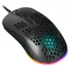 Gaming pele DEFENDER SHEPARD GM-620L — optiskā, ambidekstrāla/labā roka, līdz 12800 DPI, 6–7 pogas, USB Type-A, melna, 1,7 m kabelis