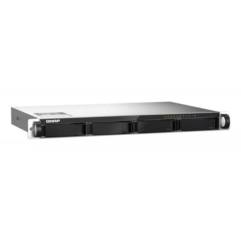 QNAP TS-435XEU NAS Rack (1U) Marvell CN9131 4 GB DDR4 0 TB QNAP QTS Melns, Pelēks