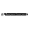 QNAP TS-435XEU NAS Rack (1U) Marvell CN9131 4 GB DDR4 0 TB QNAP QTS Melns, Pelēks